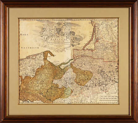 [Карта Восточной Пруссии]. Regnum Borussiae. [Нач. XIX в.]